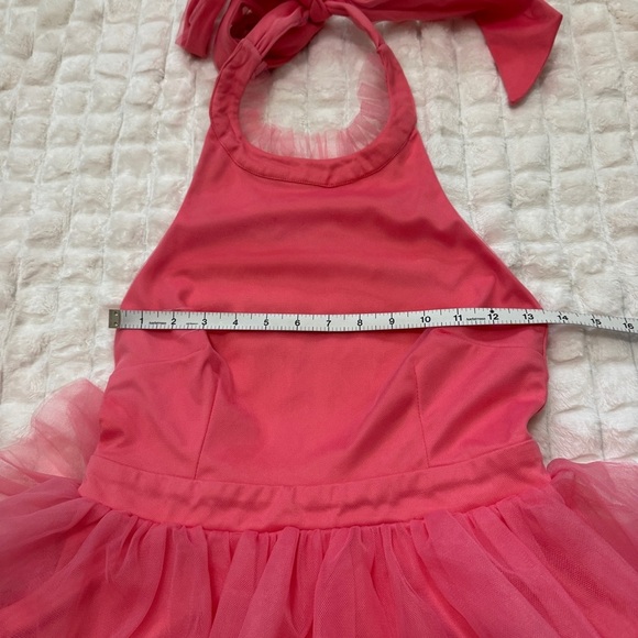 NEW Mable Small Pink Tillie Mini DRESS Fairy Ballerina Dance Party Tulle Halter - Picture 6 of 8
